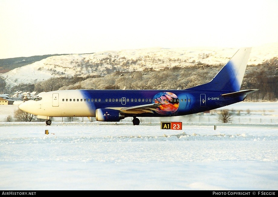 Aircraft Photo of G-ZAPM | Boeing 737-33A | Titan Airways | AirHistory.net #69138