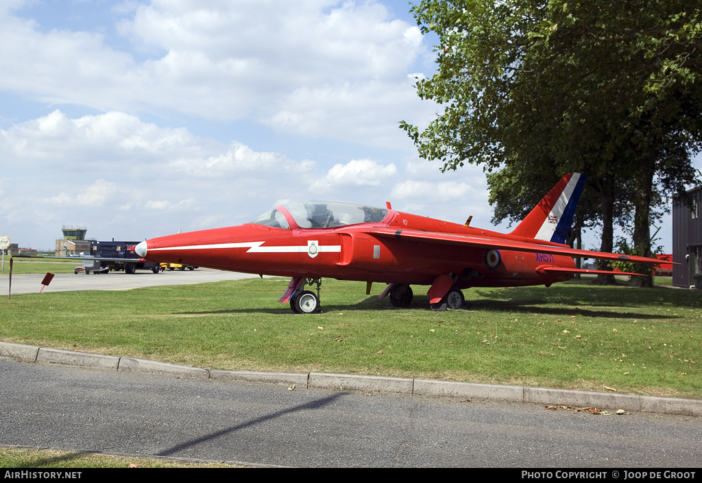 Aircraft Photo of XR571 | Hawker Siddeley Gnat T.1 | UK - Air Force | AirHistory.net #69148