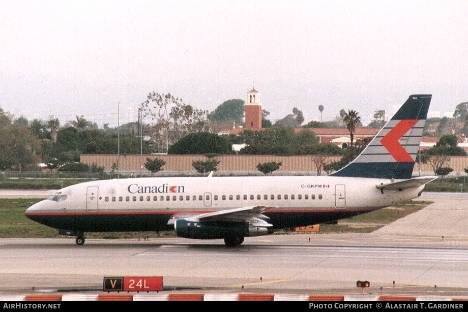 Aircraft Photo of C-GKPW | Boeing 737-275/Adv | Canadian Airlines | AirHistory.net #69160