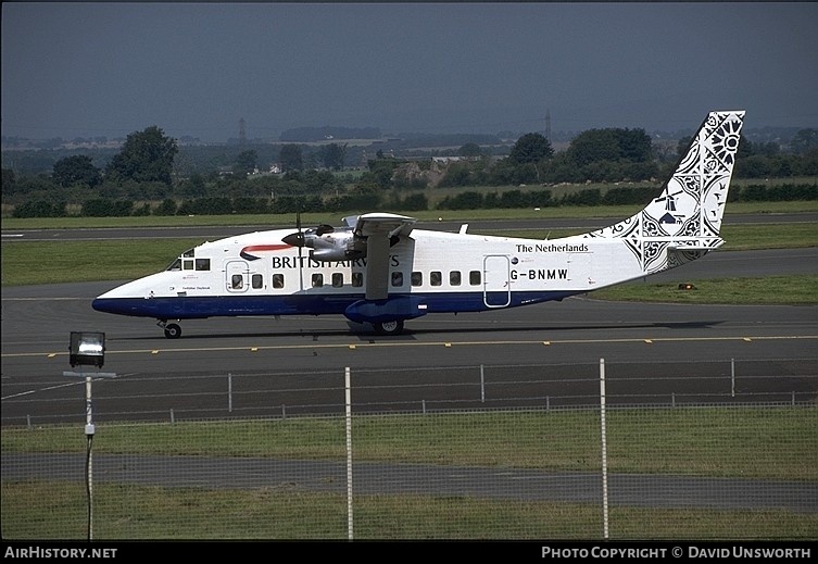 Aircraft Photo of G-BNMW | Short 360-100 | British Airways | AirHistory.net #69175