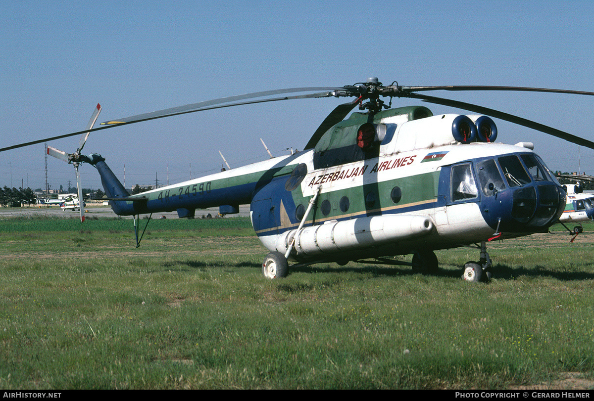 Aircraft Photo of 4K-24590 | Mil Mi-8T | Azerbaijan Airlines - AZAL - AHY | AirHistory.net #69177