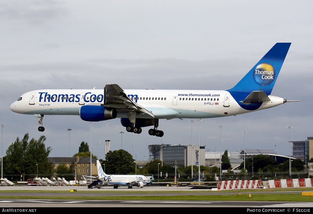 Aircraft Photo of G-FCLI | Boeing 757-28A | Thomas Cook Airlines | AirHistory.net #69199