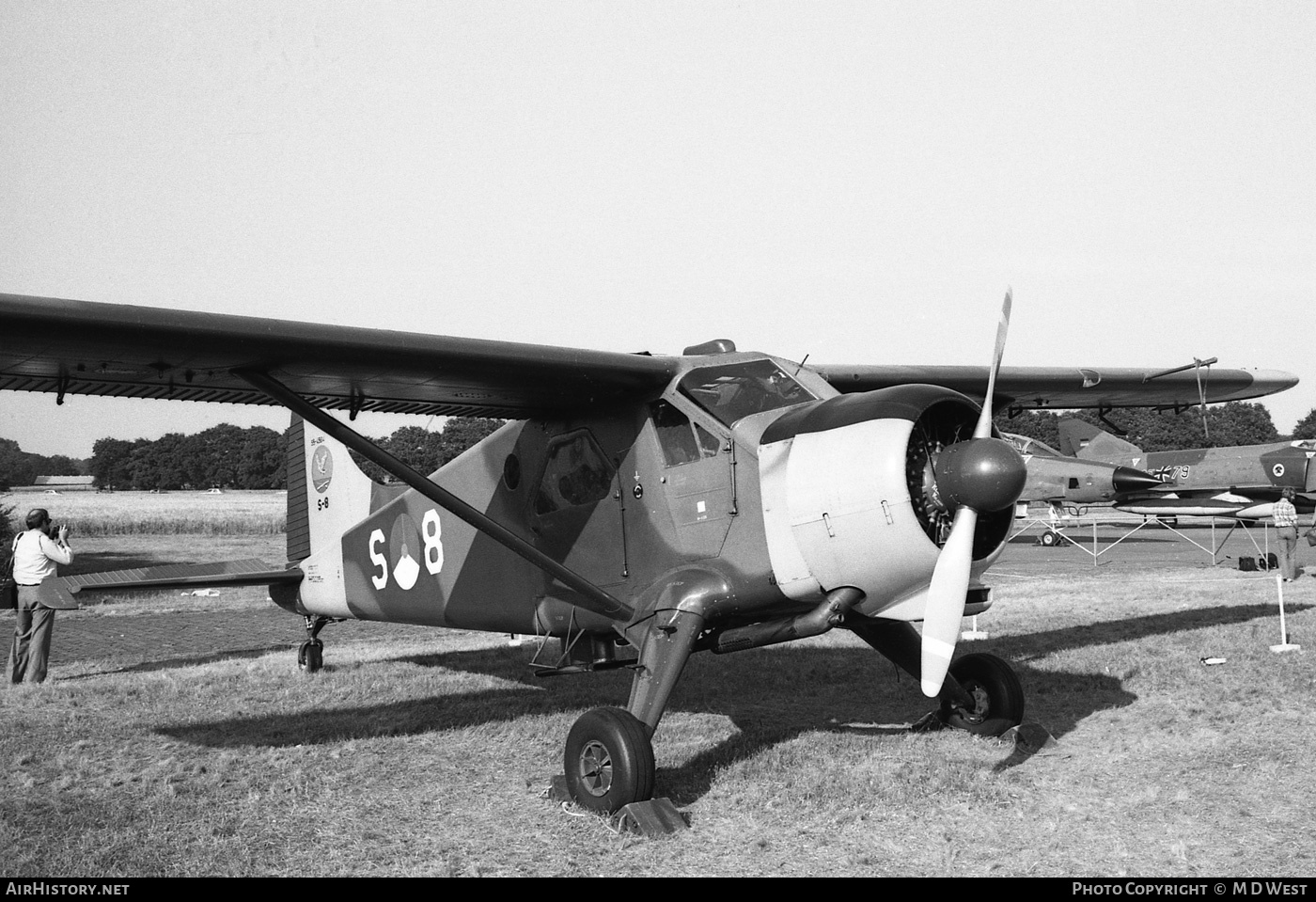 Aircraft Photo of S-8 | De Havilland Canada U-6A Beaver | Netherlands - Air Force | AirHistory.net #69201