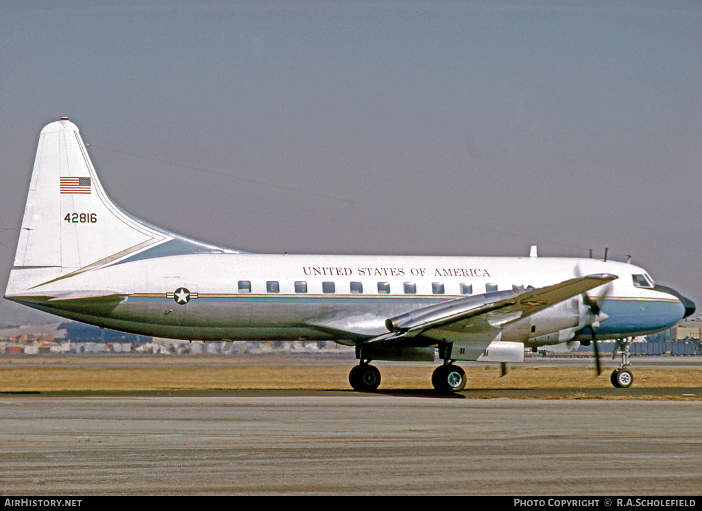 Aircraft Photo of 54-2816 / 42816 | Convair VC-131H | USA - Air Force | AirHistory.net #69204