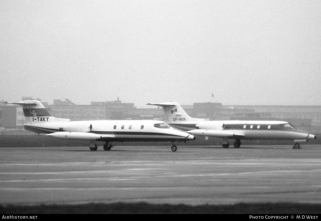 Aircraft Photo of I-TAKY | Gates Learjet 25C/XR | LG Electronics | AirHistory.net #69209