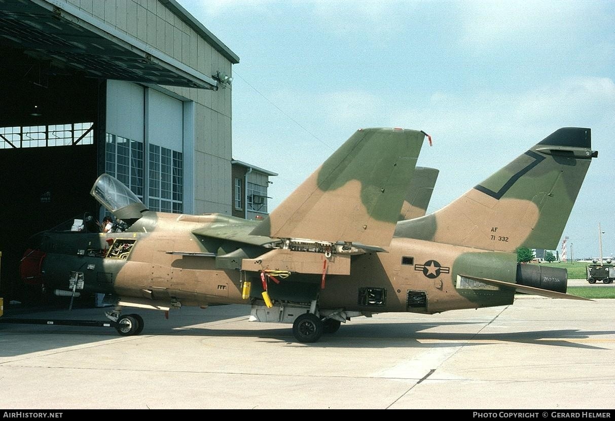 Aircraft Photo of 71-0332 / AF71-332 | LTV A-7D Corsair II | USA - Air Force | AirHistory.net #69222