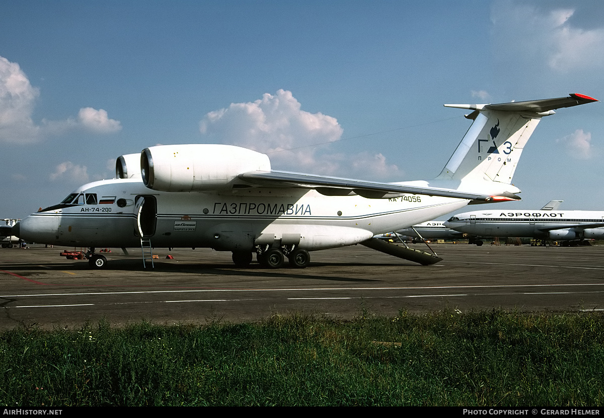 Aircraft Photo of RA-74056 | Antonov An-74-200 | Gazpromavia | AirHistory.net #69223