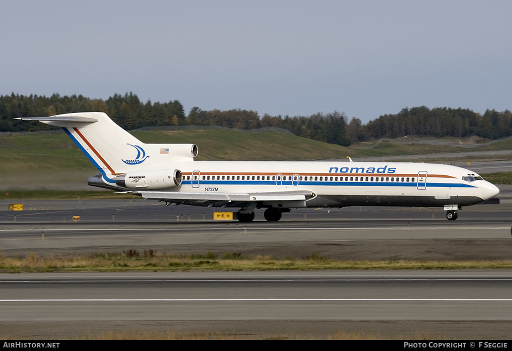 Aircraft Photo of N727M | Boeing 727-221/Adv(RE) Super 27 | Nomads Travel Club | AirHistory.net #69230