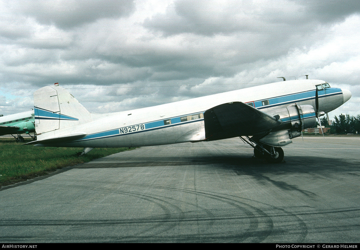 Aircraft Photo of N92578 | Douglas DC-3(C) | AirHistory.net #69240