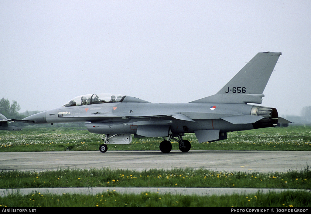 Aircraft Photo of J-656 | General Dynamics F-16B Fighting Falcon | Netherlands - Air Force | AirHistory.net #69254