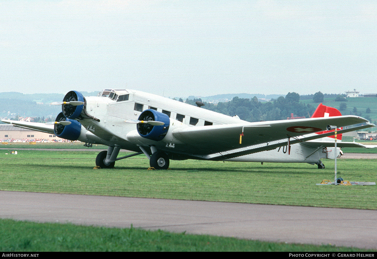 Aircraft Photo of A-701 | Junkers Ju 52/3m g4e | Switzerland - Air Force | AirHistory.net #69255