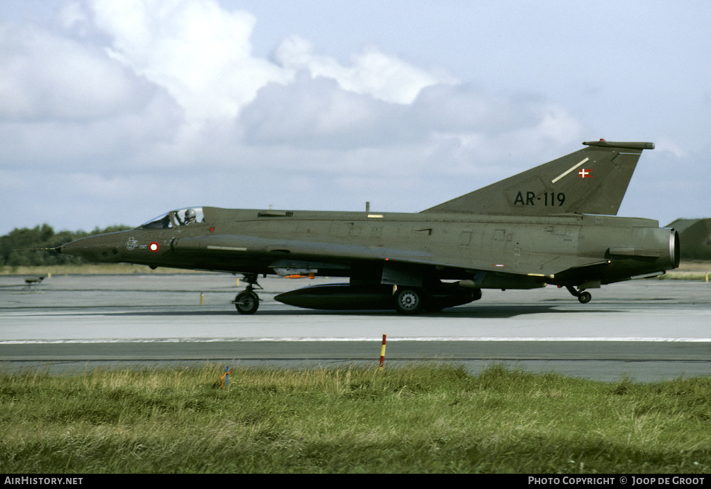 Aircraft Photo of AR-119 | Saab RF-35 Draken | Denmark - Air Force | AirHistory.net #69259