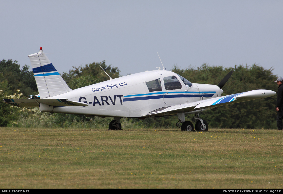 Aircraft Photo of G-ARVT | Piper PA-28-160 Cherokee | Glasgow Flying Club | AirHistory.net #69279