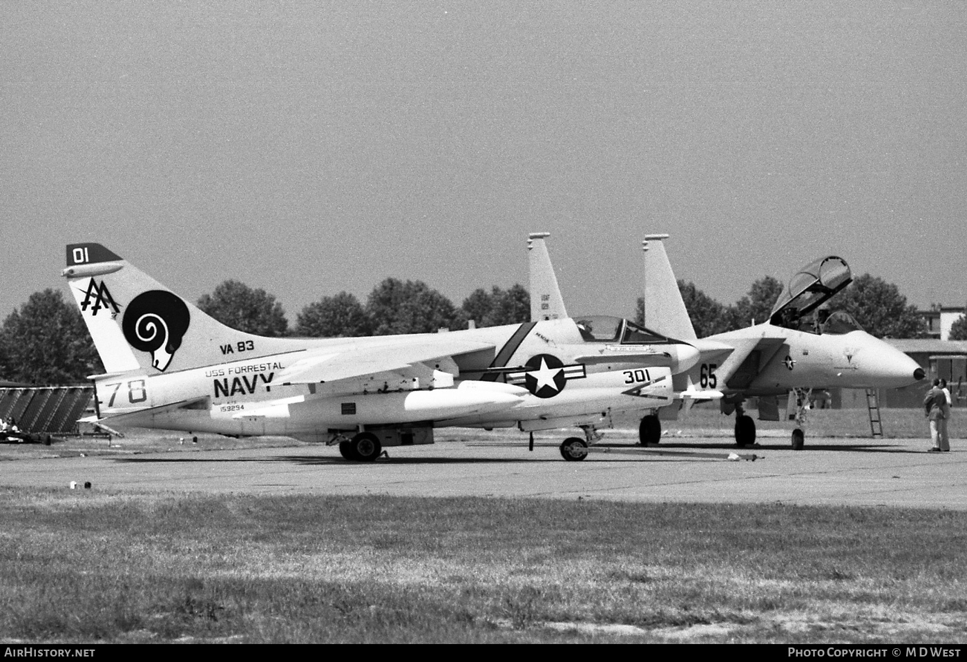 Aircraft Photo of 159294 | LTV A-7E Corsair II | USA - Navy | AirHistory.net #69292