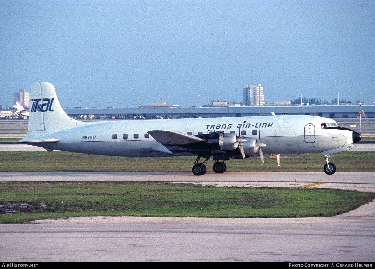 Aircraft Photo of N872TA | Douglas C-118A Liftmaster (DC-6A) | Trans-Air-Link - TAL | AirHistory.net #69293