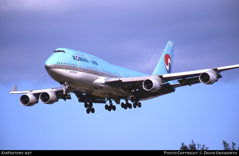 Aircraft Photo of HL7460 | Boeing 747-4B5 | Korean Air | AirHistory.net #69302