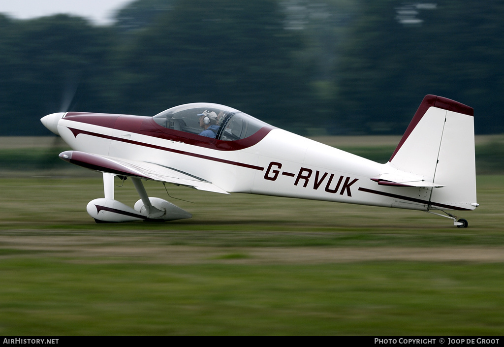 Aircraft Photo of G-RVUK | Van's RV-7 | AirHistory.net #69307
