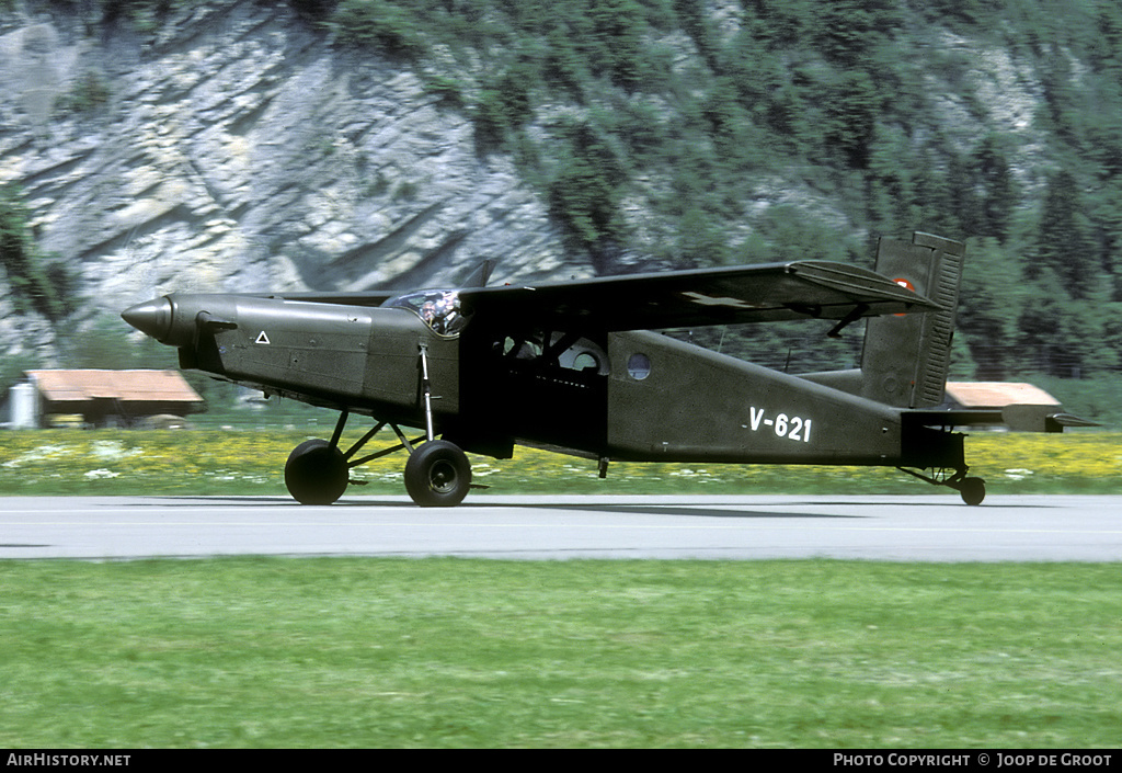 Aircraft Photo of V-621 | Pilatus PC-6/B2-H2M-1 Turbo Porter | Switzerland - Air Force | AirHistory.net #69321