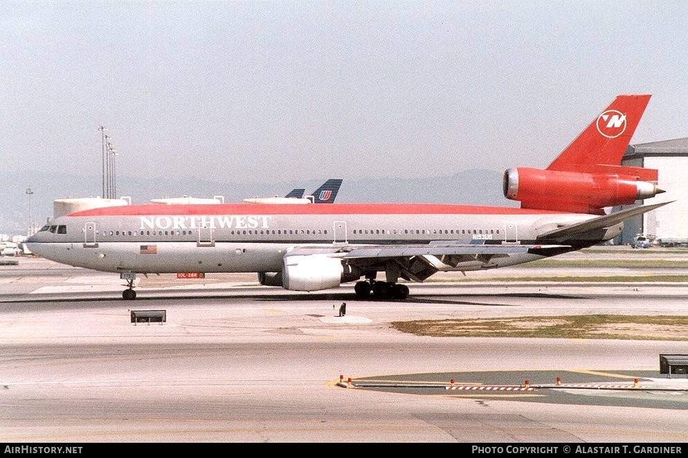 Aircraft Photo of N153US | McDonnell Douglas DC-10-40 | Northwest Airlines | AirHistory.net #69322