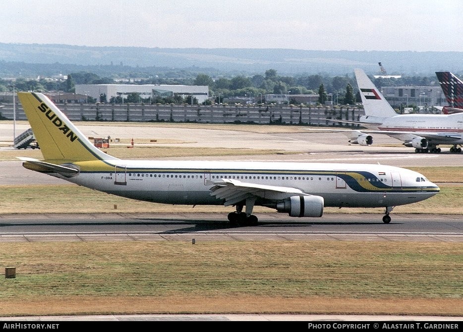 Aircraft Photo of F-OIHA | Airbus A300B4-622R | Sudan Airways | AirHistory.net #69323