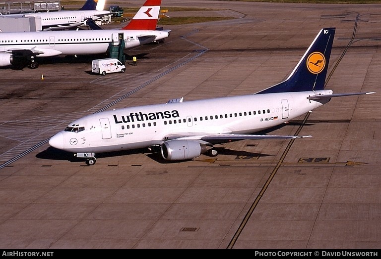 Aircraft Photo of D-ABIC | Boeing 737-530 | Lufthansa | AirHistory.net #69327