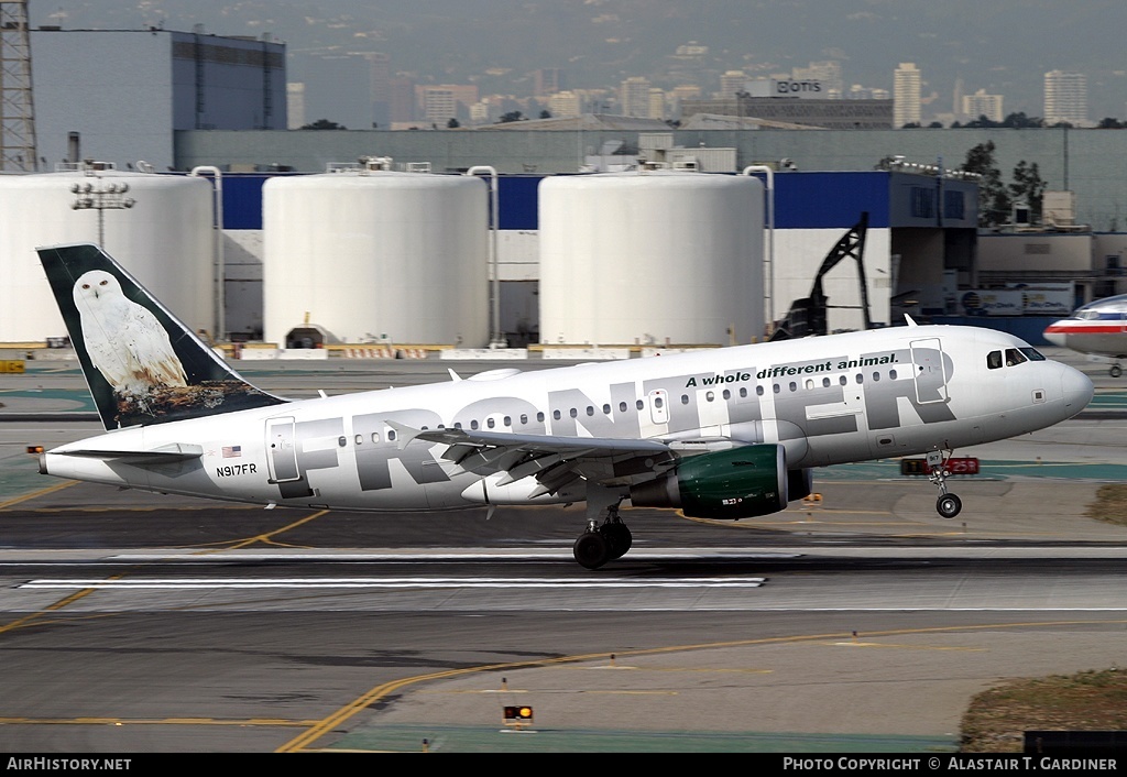 Aircraft Photo of N917FR | Airbus A319-111 | Frontier Airlines | AirHistory.net #69329