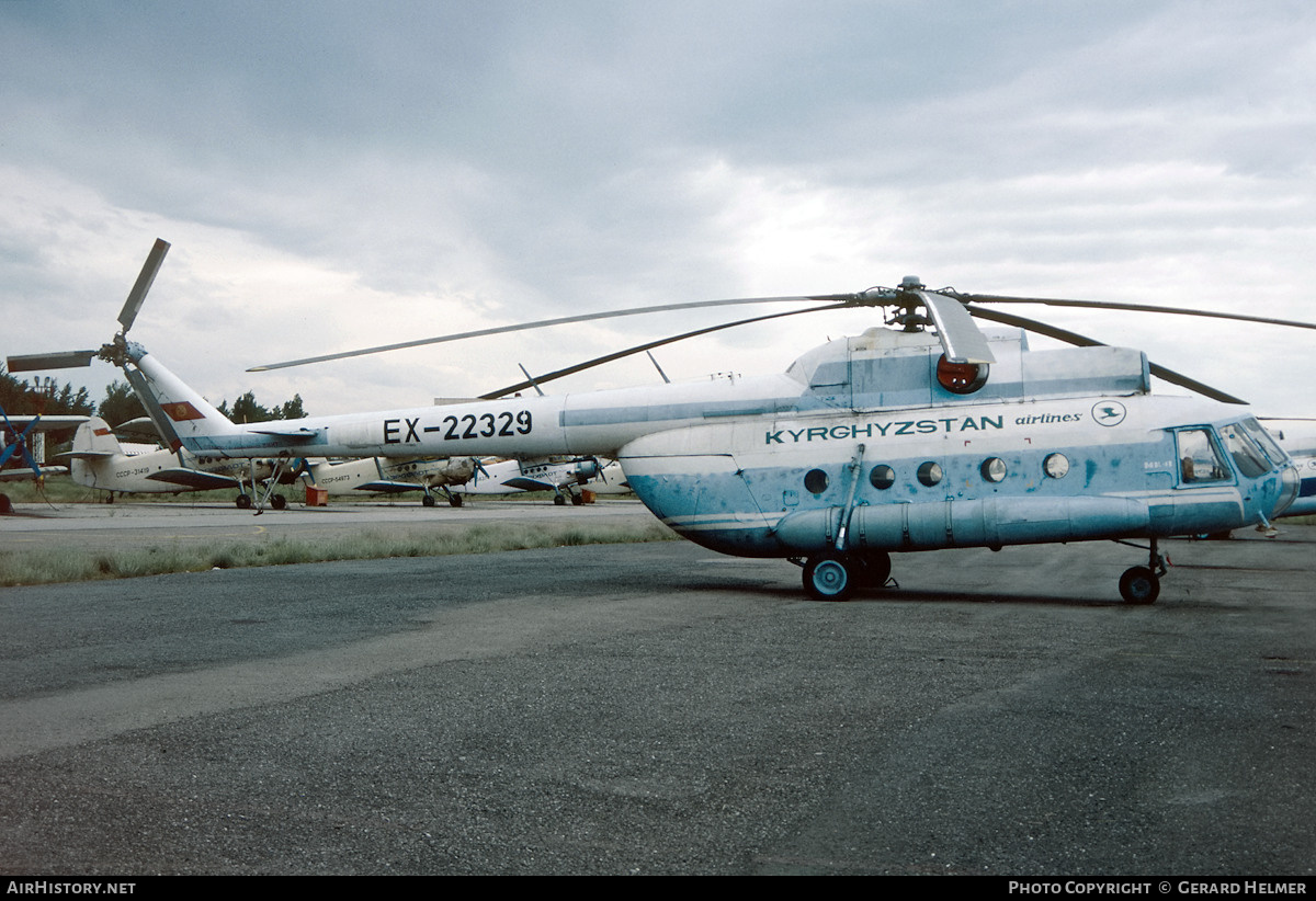 Aircraft Photo of EX-22329 | Mil Mi-8T | Kyrghyzstan Airlines | AirHistory.net #69331