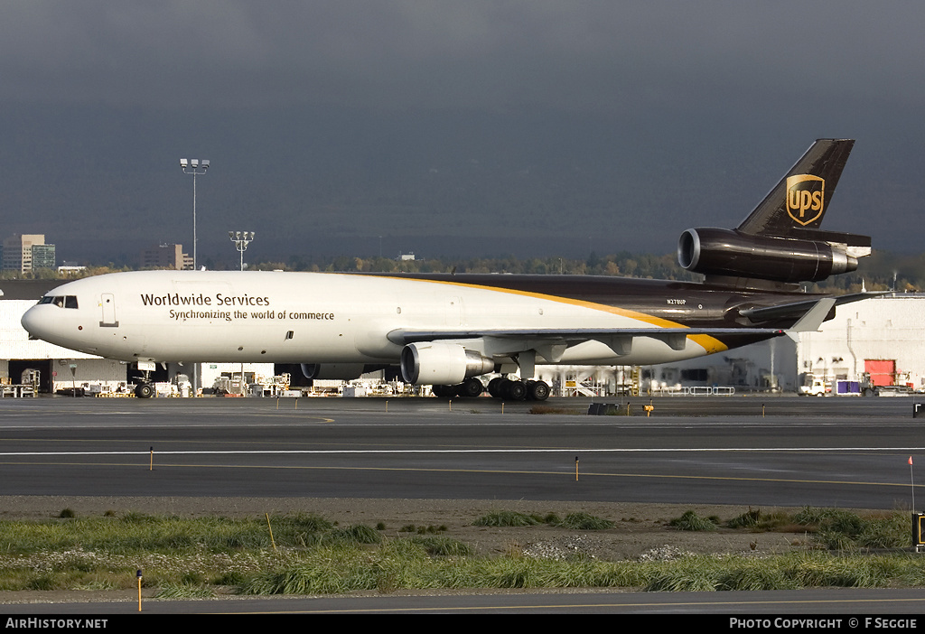 Aircraft Photo of N278UP | McDonnell Douglas MD-11/F | United Parcel Service - UPS | AirHistory.net #69335