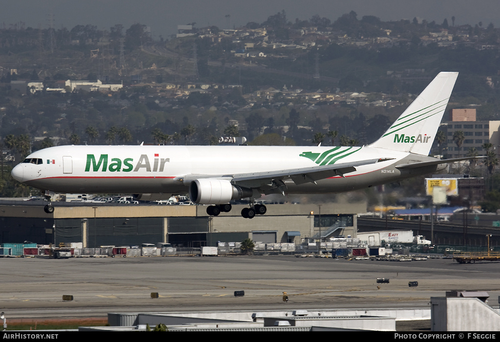 Aircraft Photo of N314LA | Boeing 767-316F/ER | MasAir | AirHistory.net #69336