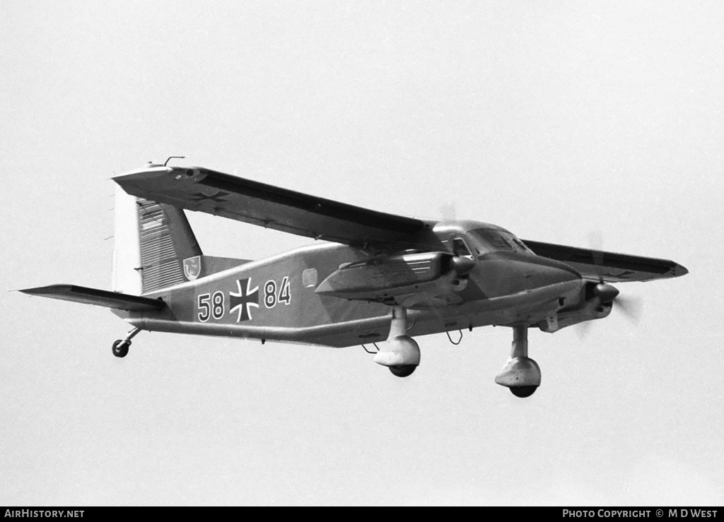 Aircraft Photo of 5884 | Dornier Do-28D-2 Skyservant | Germany - Air Force | AirHistory.net #69345