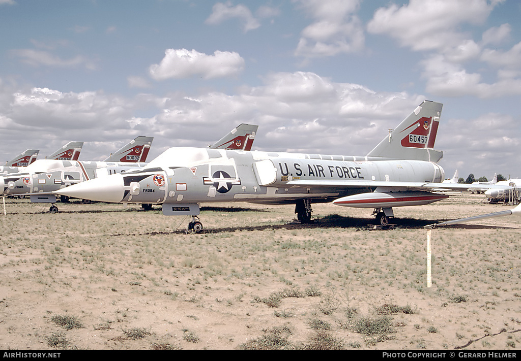 Aircraft Photo of 56-457 / 60457 | Convair F-106A Delta Dart | USA - Air Force | AirHistory.net #69351
