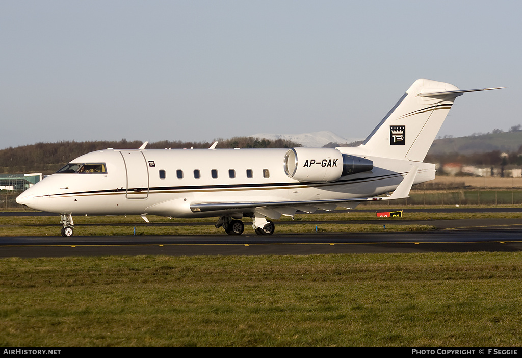 Aircraft Photo of AP-GAK | Bombardier Challenger 604 (CL-600-2B16) | AirHistory.net #69353