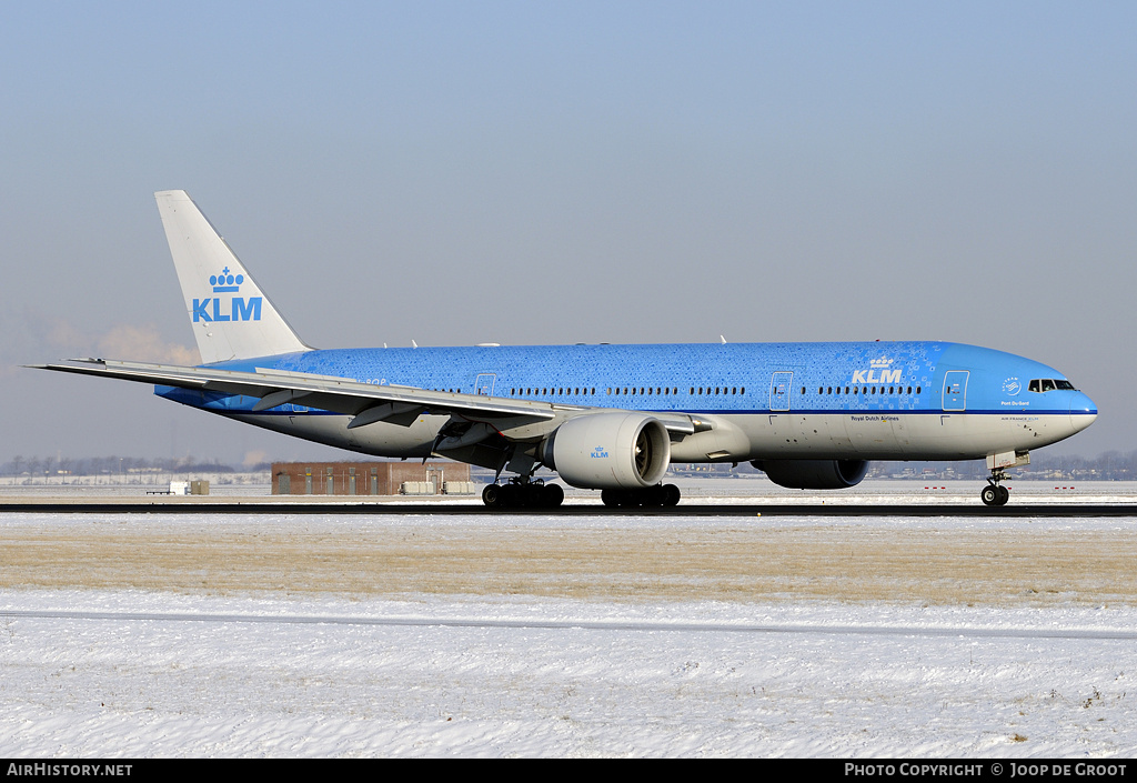 Aircraft Photo of PH-BQP | Boeing 777-206/ER | KLM - Royal Dutch Airlines | AirHistory.net #69377