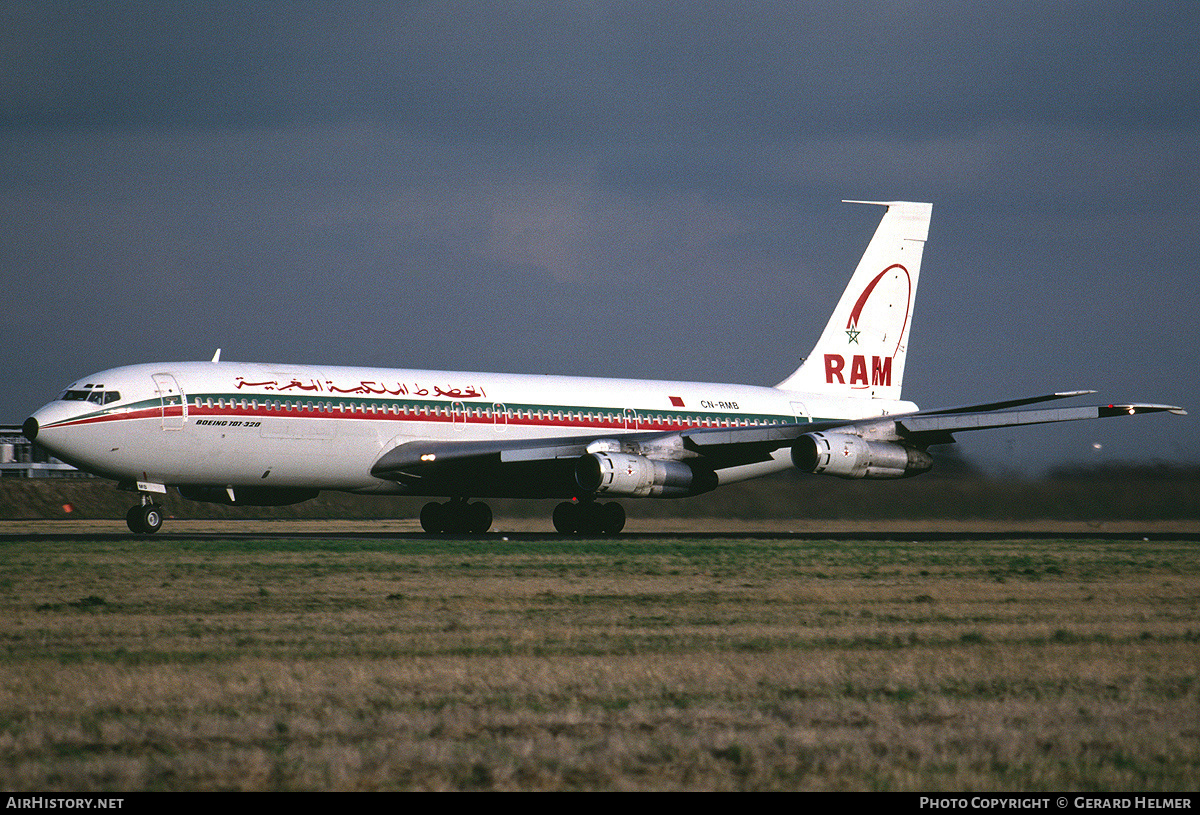 Aircraft Photo of CN-RMB | Boeing 707-351C | Royal Air Maroc - RAM | AirHistory.net #69378