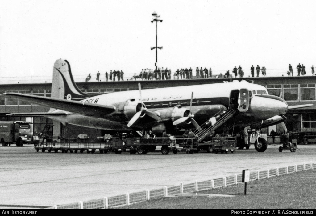 Aircraft Photo of F-BELH | Douglas C-54A Skymaster | Tunis Air | AirHistory.net #69382