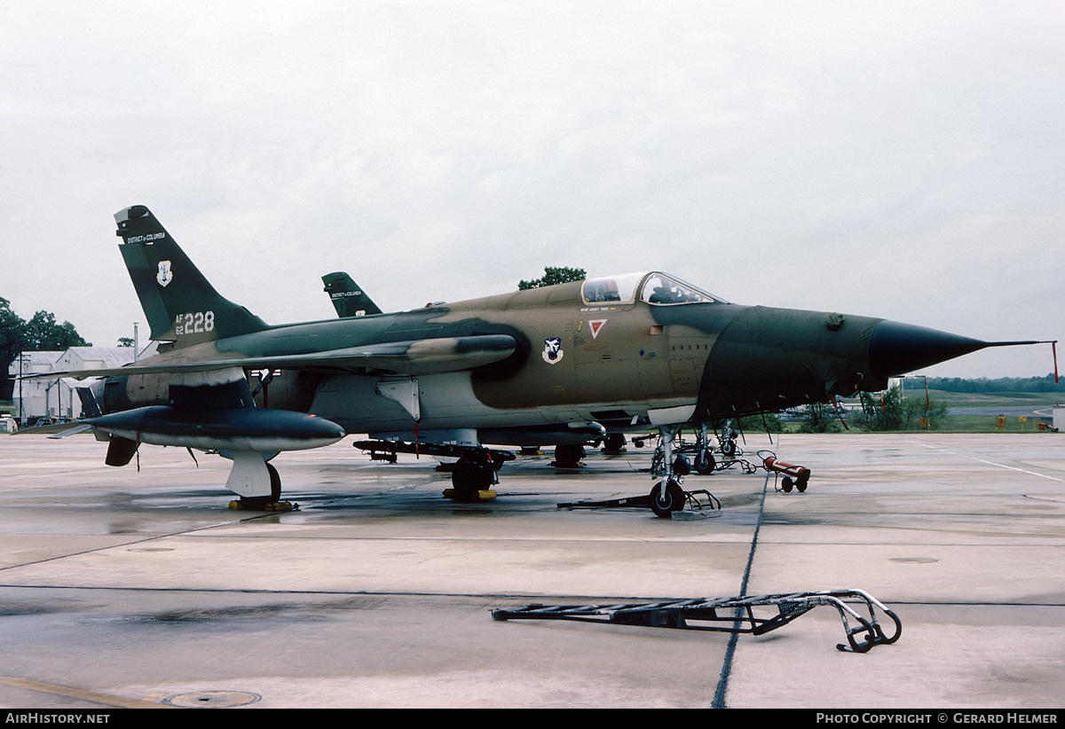 Aircraft Photo of 62-4228 / AF62-228 | Republic F-105D Thunderchief | USA - Air Force | AirHistory.net #69384