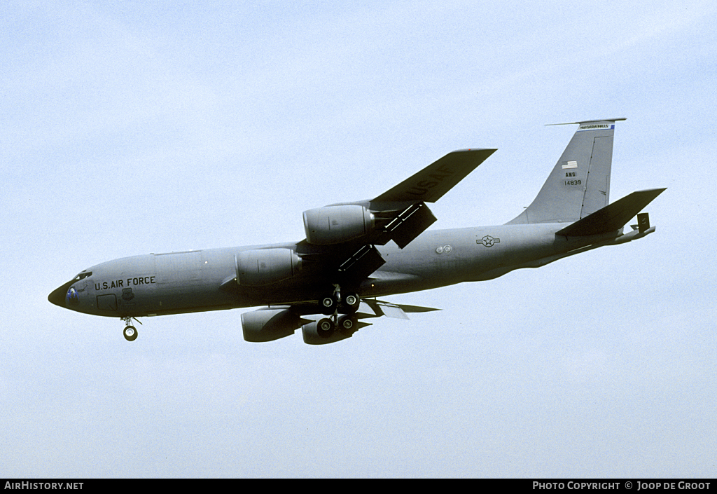 Aircraft Photo of 64-14839 / 14839 | Boeing KC-135R Stratotanker | USA - Air Force | AirHistory.net #69386