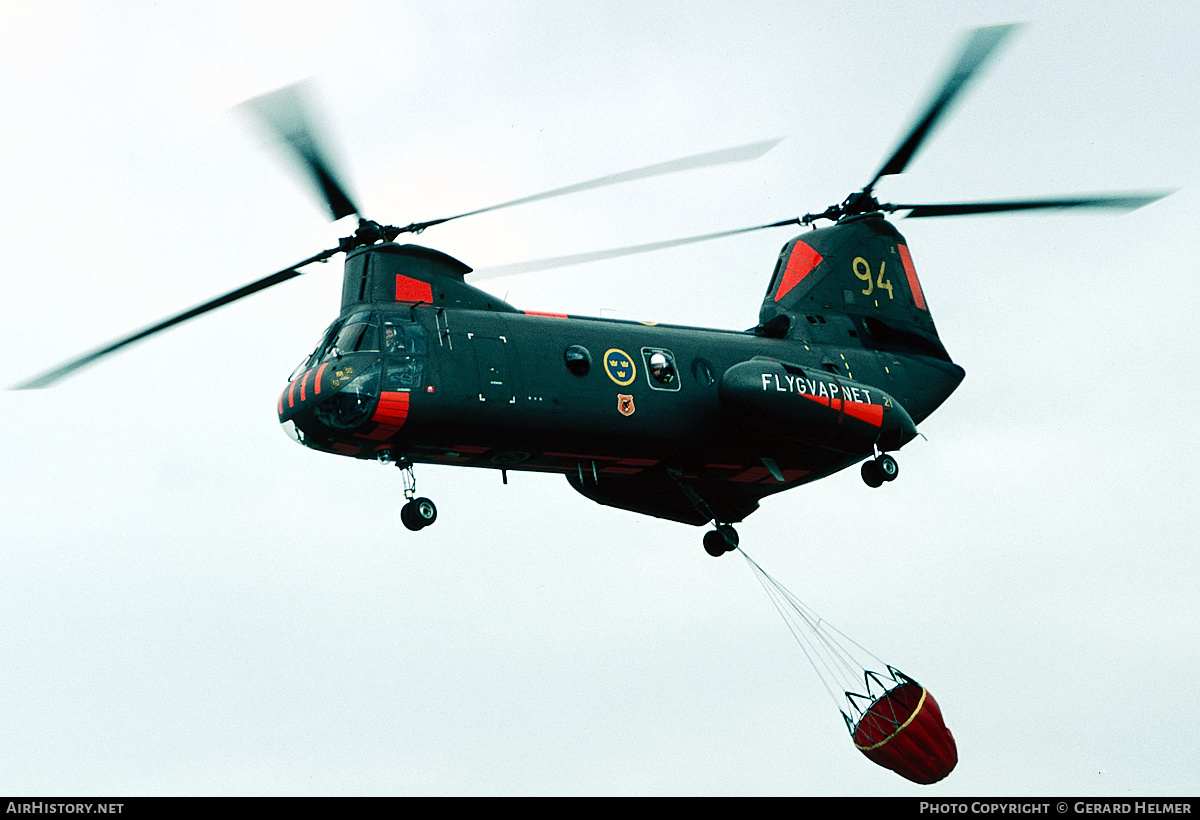 Aircraft Photo of 04454 | Boeing Vertol Hkp 4A | Sweden - Air Force | AirHistory.net #69397