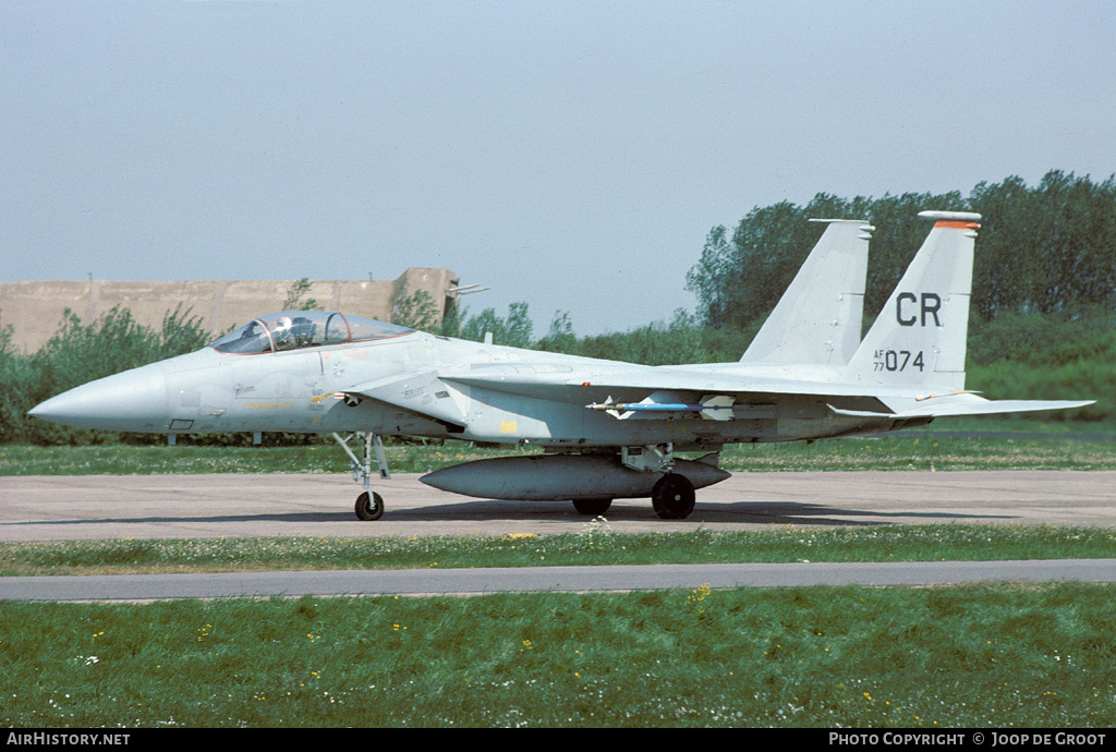 Aircraft Photo of 77-0074 / AF77-074 | McDonnell Douglas F-15A Eagle | USA - Air Force | AirHistory.net #69402