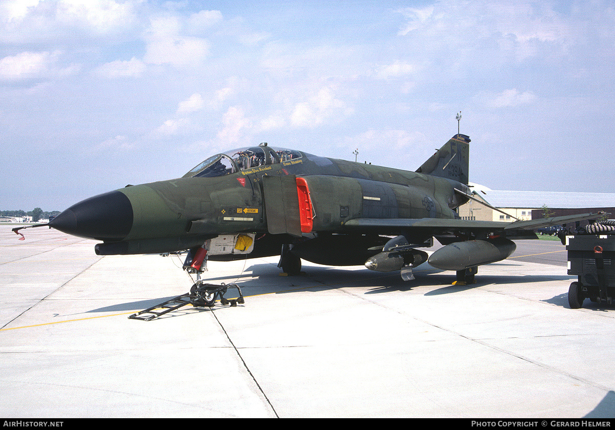 Aircraft Photo of 68-0394 / AF68-394 | McDonnell Douglas F-4E Phantom II | USA - Air Force | AirHistory.net #69404