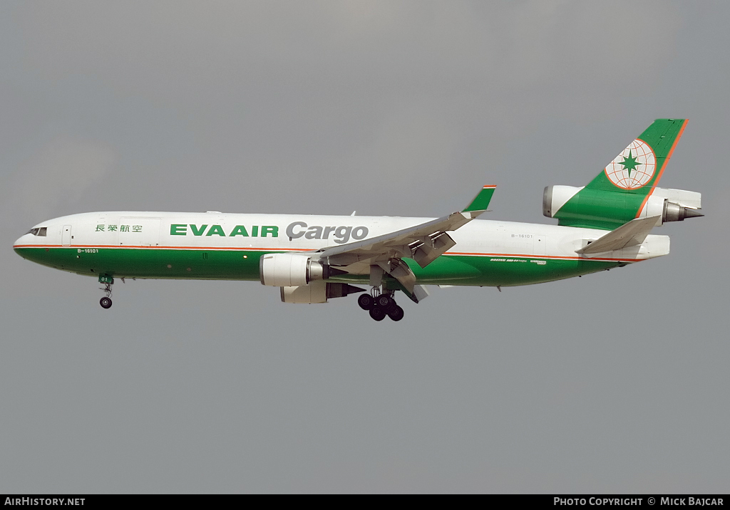 Aircraft Photo of B-16101 | McDonnell Douglas MD-11/F | EVA Air Cargo | AirHistory.net #69429