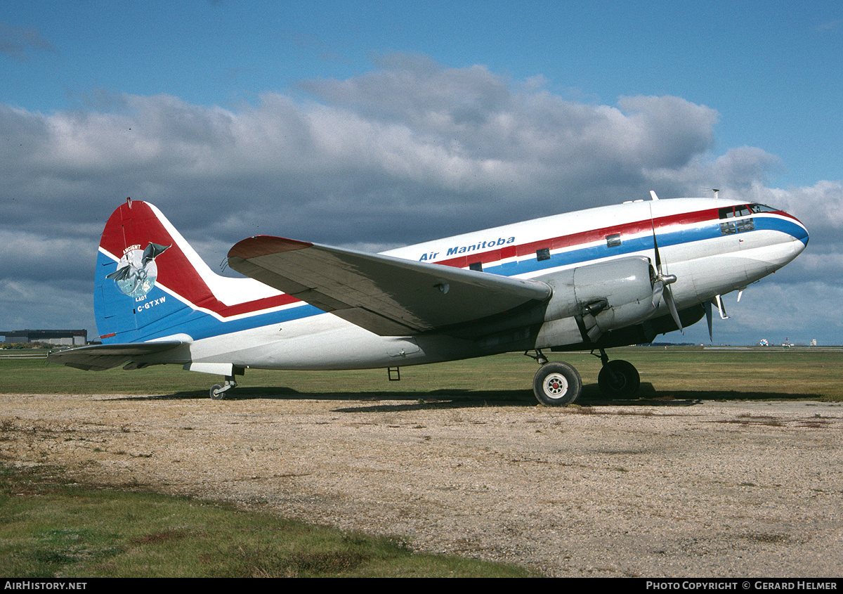Aircraft Photo of C-GTXW | Curtiss C-46A Commando | Air Manitoba | AirHistory.net #69434