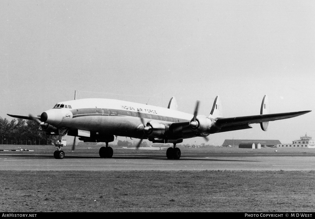 Aircraft Photo of BG579 | Lockheed L-1049G Super Constellation | India - Air Force | AirHistory.net #69436