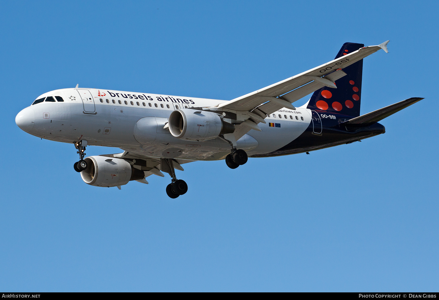 Aircraft Photo of OO-SSI | Airbus A319-112 | Brussels Airlines | AirHistory.net #69442