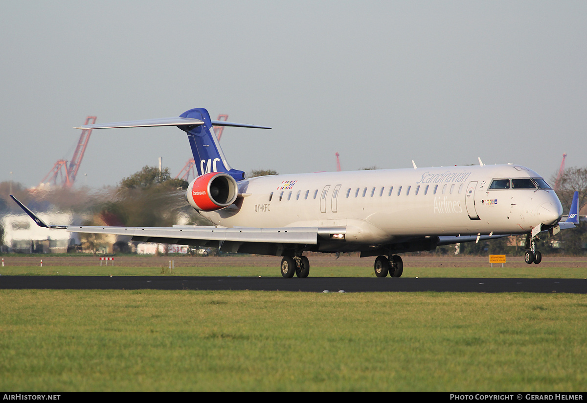 Aircraft Photo of OY-KFC | Bombardier CRJ-900ER NG (CL-600-2D24) | Scandinavian Airlines - SAS | AirHistory.net #69449