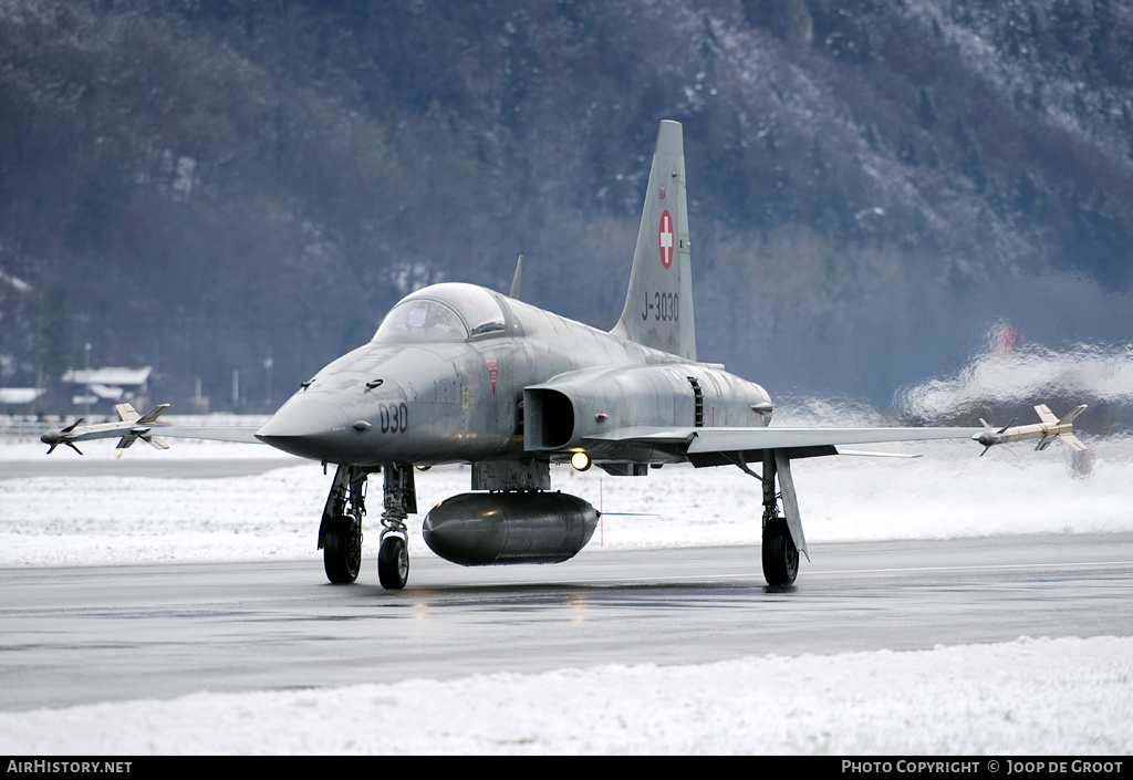 Aircraft Photo of J-3030 | Northrop F-5E Tiger II | Switzerland - Air Force | AirHistory.net #69453
