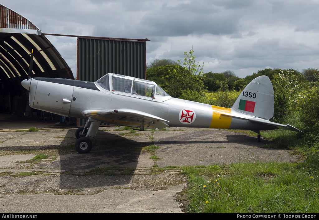 Aircraft Photo of G-CGAO / 1350 | De Havilland Canada DHC-1 Chipmunk T20 | Portugal - Air Force | AirHistory.net #69454