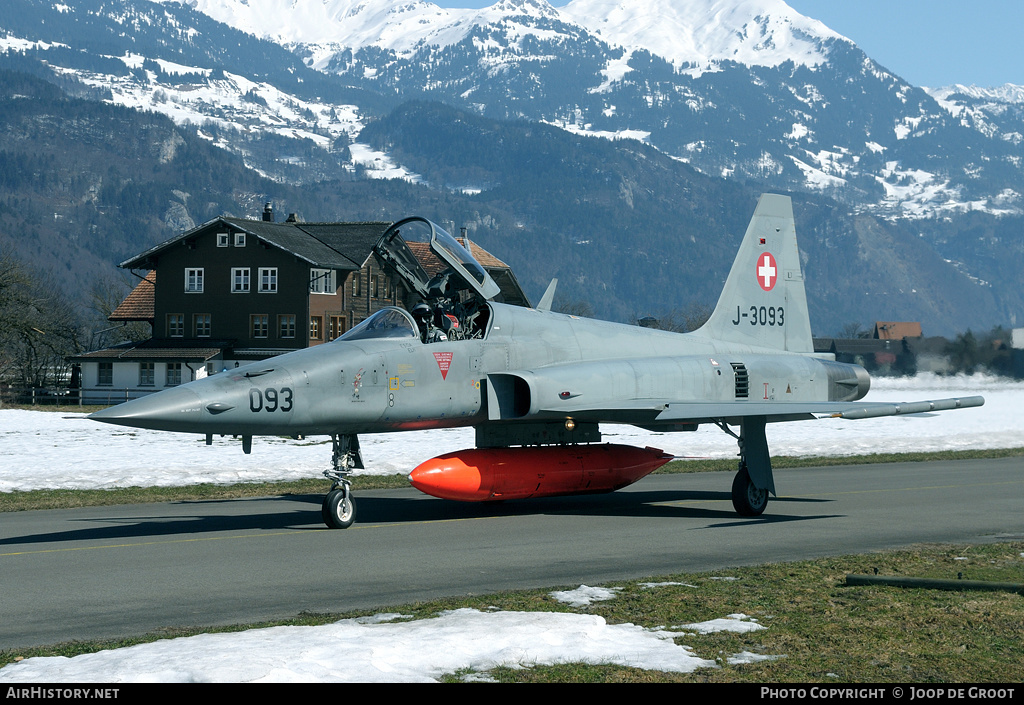 Aircraft Photo of J-3093 | Northrop F-5E Tiger II | Switzerland - Air Force | AirHistory.net #69481
