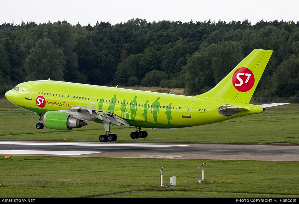 Aircraft Photo of VP-BSY | Airbus A310-204 | S7 Airlines | AirHistory.net #69483