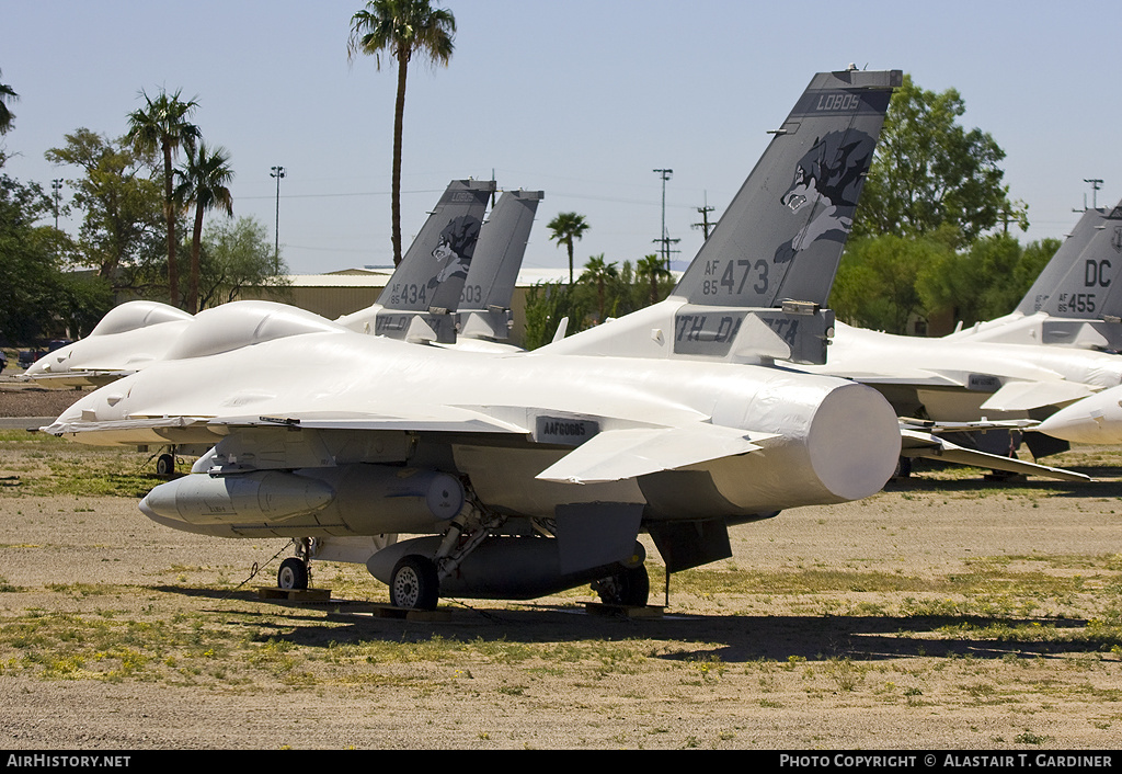 Aircraft Photo of 85-1473 / AF85-473 | General Dynamics F-16C Fighting Falcon | USA - Air Force | AirHistory.net #69487